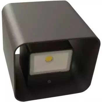 Настенный светильник ECO-LIGHT для наружного освещения «DODD», источник света Светодиодный модуль | Светодиод прочно интегрирован, антрацит