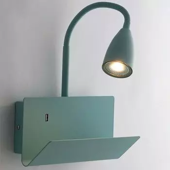 Настенный светильник ECO-LIGHT Gulp зеленого цвета GU10 IP20 Eco-Light Leuchten GmbH, зеленый