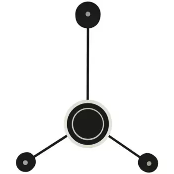 Настенный светильник Eco-Light Leuchten GmbH, черный