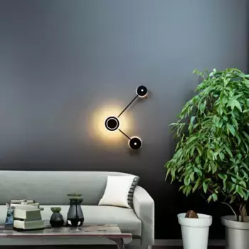 Настенный светильник Eco-Light Leuchten GmbH, черный