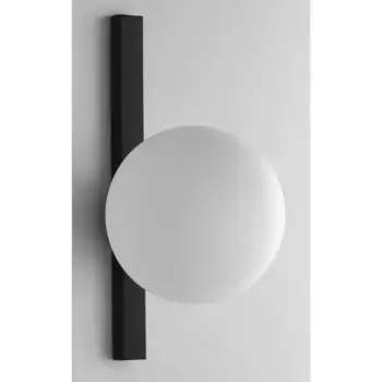 Настенный светильник ECO-LIGHT «Nero», лампа E14 | без лампочек, черный