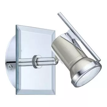 Настенный светильник Eglo BATH TAMARA1 MATT NICKEL/CHROME, серебро