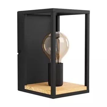 Настенный светильник Eglo Libertad 1x40W E27 черный