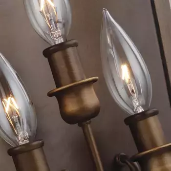 Настенный светильник Elstead Lighting, золотой