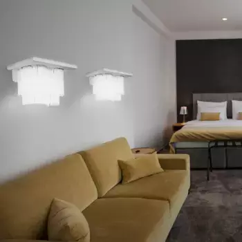 Настенный светильник Etc-shop, белый