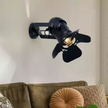 Настенный светильник Etc-shop, черный