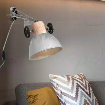 Настенный светильник Etc-shop, коричневый