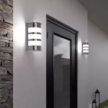 Настенный светильник Etc-shop, серебряный