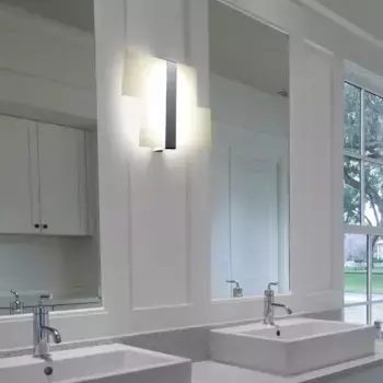 Настенный светильник Etc-shop, серебряный