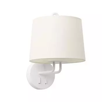 Настенный светильник Faro Montreal Белый 1Xe27
