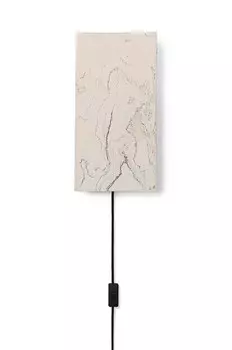 Настенный светильник Ferm LIVING Argilla x Fornace Brioni Danish, бежевый