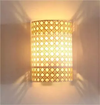 Настенный светильник Fine Asianliving Bamboo Natural - Denise Ш20xГ12,5xВ30см