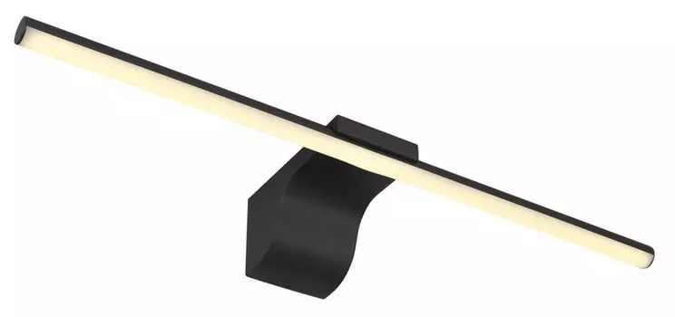 Настенный светильник Globo Lighting металл, черный матовый, акрил опал, IP44, ШxВ: 608x80 мм, AL: 150 мм, вкл. светодиод 10 Вт, 230 В, источник 1020 лм, выходная мощность 560 лм, 4000 К