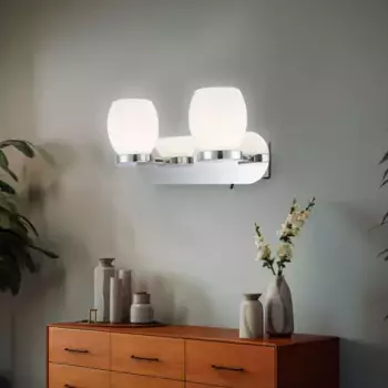 Настенный светильник Globo Lighting, серебряный