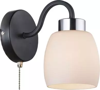 Настенный светильник Globo Pessoa IV черный, 1xE27; 69018W Globo Lighting