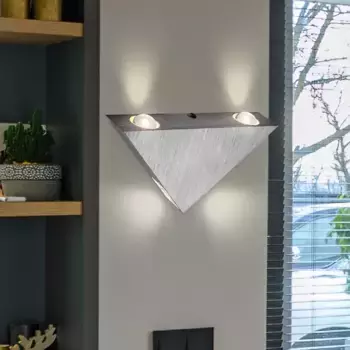 Настенный светильник Globo, серебряный