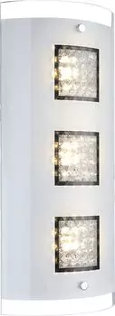 Настенный светильник Globo Wl металл белый, хром, 3Xled 48242-3 Globo Lighting