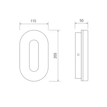 Настенный светильник GTV