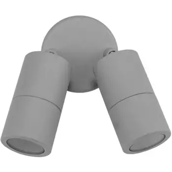 Настенный светильник Havit Lighting «TIVAH», 2 лампочки, лампа GU10 | без лампочек, цвет hellgrau