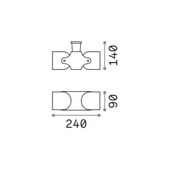 Настенный светильник IdealLux
