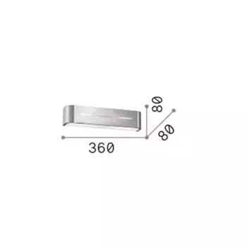 Настенный светильник IdealLux, белый