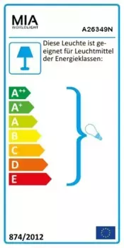 Настенный светильник IdealLux, белый