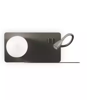 Настенный светильник IdealLux, черный