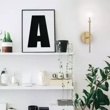 Настенный светильник IdealLux, золотой