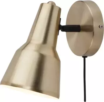 Настенный светильник it’s About RoMi "Валенсия", 1 лампочка, лампа E27 | без лампочек It's About RoMi 22 см, Высота: 20 см, цвет goldfarben