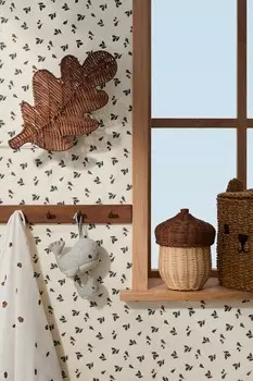 Настенный светильник из ротанга H&M, бежевый