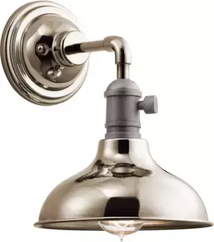 Настенный светильник Kichler, серебряный