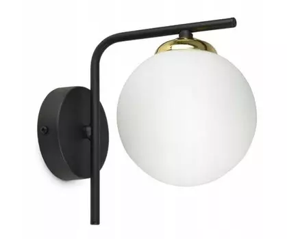 Настенный светильник Kiki Design Gris Milchglas I цвет schwarz/cremewei/hochglanz cremewei/gold/marmor wei dekor/schneewei/wei