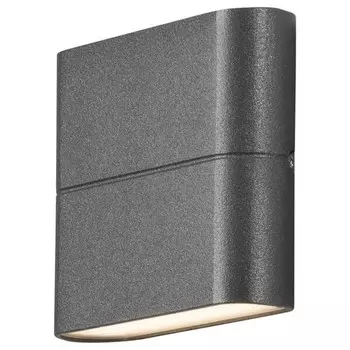 Настенный светильник Konstsmide Chieri, антрацитовый