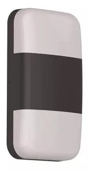 Настенный светильник Lars 14W LED IP65, литой алюминий, поликарбонатное стекло; черный Ш:13см 13см Elstead Lighting