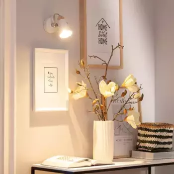 Настенный светильник LEDKIA, белый