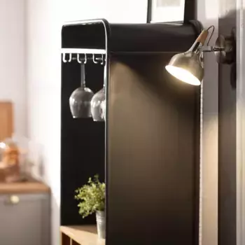 Настенный светильник LEDKIA, серебряный