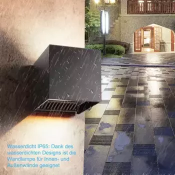 Настенный светильник Letgospt, черный