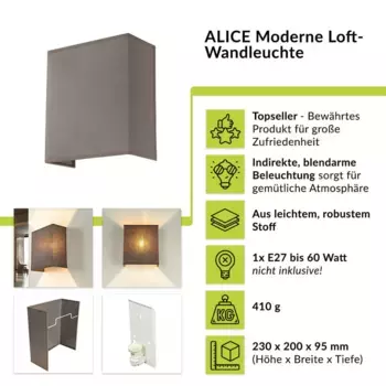 Настенный светильник Licht-Erlebnisse