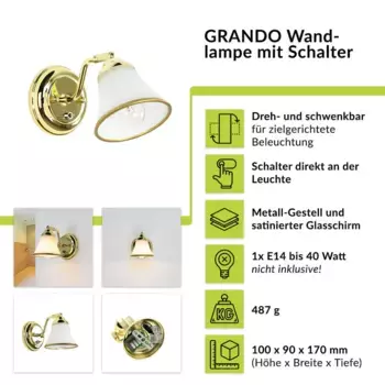 Настенный светильник Licht-Erlebnisse