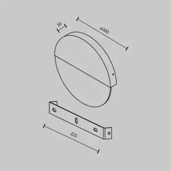 Настенный светильник Licht-Erlebnisse