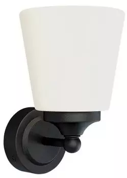 Настенный светильник Licht-Erlebnisse BALI, черно-белый