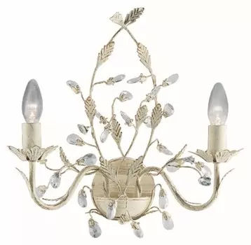 Настенный светильник Licht-Erlebnisse BALLENSTEDT цвет creme gold