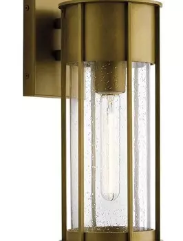 Настенный светильник Licht-Erlebnisse ELLIE цвет messing antik/klar/transparent