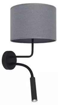 Настенный светильник Licht-Erlebnisse HOTEL цвет schwarz/grau