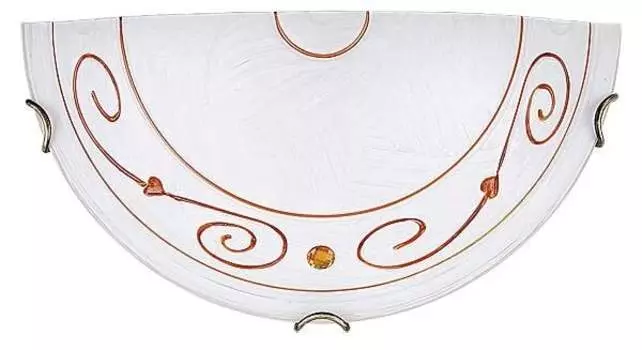 Настенный светильник Licht-Erlebnisse KLEON цвет bronzene krallenhalterung