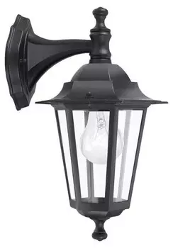 Настенный светильник Licht-Erlebnisse LATERNA 4 цвет schwarz/klar