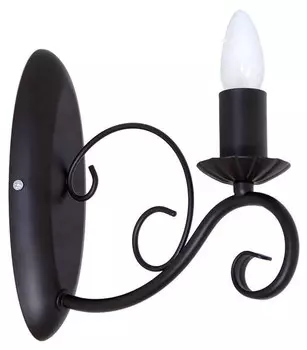 Настенный светильник Licht-Erlebnisse MAURO, черный