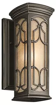 Настенный светильник Licht-Erlebnisse ODETTE цвет bronze antik/creme