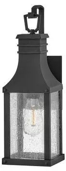 Настенный светильник Licht-Erlebnisse OTTILIE цвет schwarz antik/klar/transparent