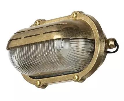 Настенный светильник Licht-Erlebnisse SKIATHOS цвет messing/klar/transparent